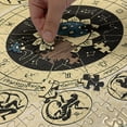 thumbnail image 5 of Ambesonne Zodiac Jigsaw Puzzle, Horoscope Wheel Art, Heirloom-Quality Fun Activity for Family Durable Cardboard, 1000 pcs, Beige Charcoal Grey, 5 of 6