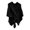 Black, variant on APEXFWDT Women's Shawl Wrap Poncho Cape Open Front Cardigan Shawls for Fall Winter Knit Shawl Wrap for Women Ladies Fringe Knitted Cardigan Cape