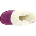 thumbnail image 5 of Women's Old Friend Scuff Slipper Purple Leather 9 M, 5 of 6