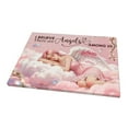 thumbnail image 2 of Motivational Fantasy Framed Canvas Wall Art - I Believe There Are Angels Among Us, Cute Angel Inspirational Canvas Wall Hanging, Artwork for Meditation Room Bedroom Decor, 2 of 8