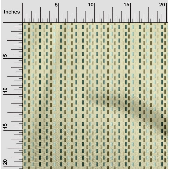 oneOone Cotton Silk Fabric Line Block Fabric Prints By Yard 42 Inch Wide