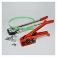 thumbnail image 2 of Pallet Packaging Strapping Banding Kit, Plastic Steel Strapping Strapping Machine Tightener Tensioner Packing Pliers Set Manual Packing Strapping Machine ,Enhanced Work Efficiency, 2 of 5