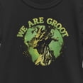 thumbnail image 2 of Girl's Marvel We Are Groot Side Profile Graphic Tee Black X Small, 2 of 4