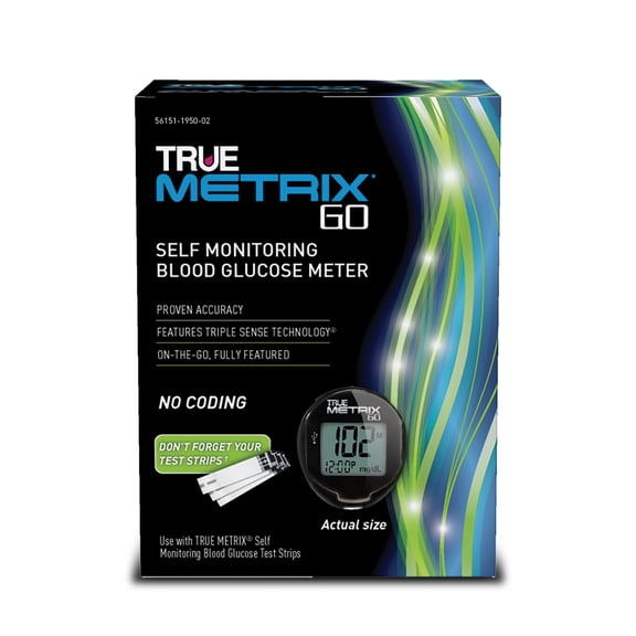 TRUE METRIX® GO Blood Glucose Monitor Meter Kit