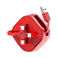 thumbnail image 1 of 5A Super Fast Charging Three-in-one Data Cable, Telescopic Support To Store Of The Night, One Drag And Three Charging Wires, 1 of 8
