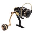 thumbnail image 4 of Carrete De Pesca Giratorio, Rueda Rodante De Metal Liso Resistente 13 + 1BB Frenado Fuerte Relación 5.2: 1 Para Pesca Al Aire Libre ANGGREK Otros Deportes, 4 of 8