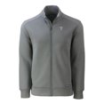 thumbnail image 2 of Men's Cutter & Buck Gray Texas Rangers Roam Eco Recycled Full-Zip Jacket, 2 of 3