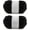 Black, variant on Chunky Chenille Yarn for Crocheting, Bulky Thick Fluffy Yarn for Knitting,Super Bulky Chunky Yarn for Hand Knitting Blanket, Soft Plush Yarn, 2 Jumbo Pack (41yds,10.2 oz Each Skein)