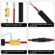 thumbnail image 2 of Conectores de Cable de 8 AWG, Kit de Empalme de Cables de 20 Amperios Terminal de Conexión Rápida Terminales de Circuito Amarillos para la Industria Electrónica, 2 of 6
