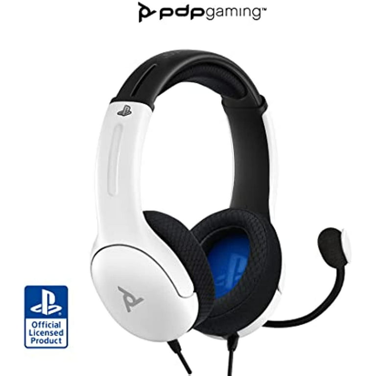 kulhydrat kig ind Rejse Pdp Gaming Lvl40 Stereo Headset With Mic For Playstation, Ps4, Ps5 - Pc,  Ipad, Mac, Laptop Compatible - Noise Cancelling Microphone, Lightweight,  Soft Comfort On Ear Headphones, 3.5Mm Jack - White - Walmart.com