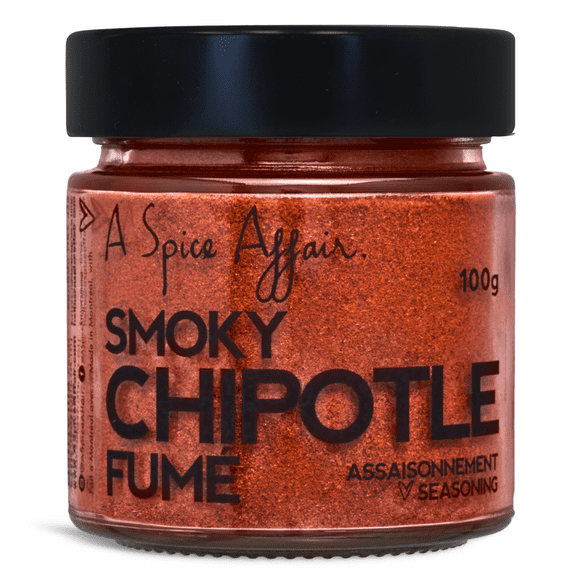Chipotle Smoky Seasoning A Spice Affair. 100g (3.5 oz) Jar