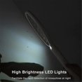 thumbnail image 4 of Matamosquitos eléctrico LED, matamoscas con mosca, luz para matar mosquitos, 1200mAh, recargable por USB, Zapper (color: Blanco, Talla: Talla única) brillar Electrónica, 4 of 5