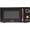 Black / Copper, variant on 0.7 cubic foot microwave oven with digital controls, defrost and instant start functions, countertop small appliance, 700 watts