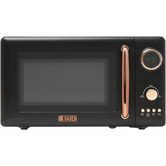 0.7 cubic foot microwave oven with digital controls, defrost and instant start functions, countertop small appliance, 700 watts