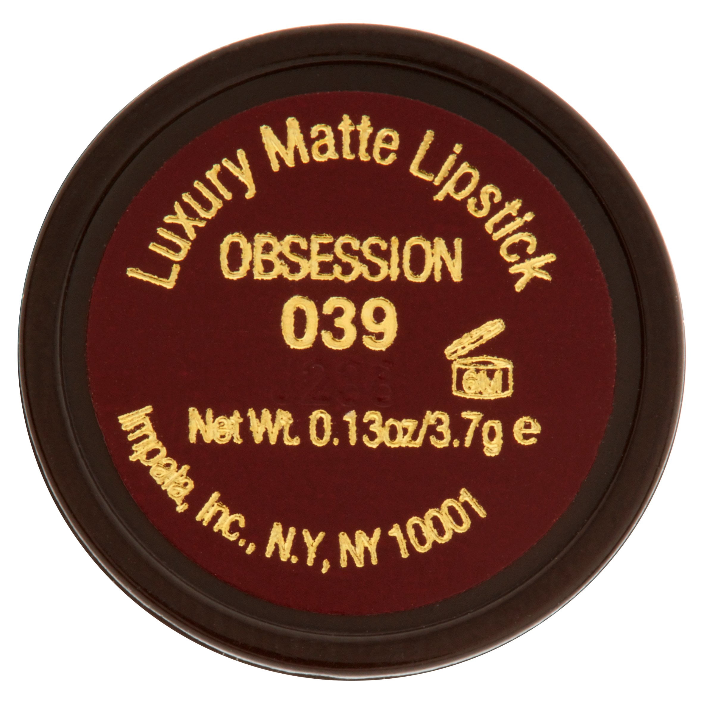 IMAN Cosmetics Luxury Matte Lipstick, Obsession
