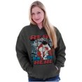 thumbnail image 4 of Cool Kanji Street Fighter Retro Ryu Hoodie Sweatshirt Women Men Brisco Brands S, 4 of 6