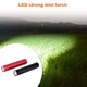thumbnail image 5 of Inteprter Aleación de aluminio LED Mini linterna Universal impermeable pequeño USB eléctrico COB antorcha equipo de iluminación accesorio Iluminación y accesorios Negro, 5 of 6