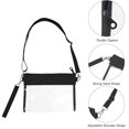 thumbnail image 3 of Clear Crossbody Purse Bag - Stadium Approved Clear Tote Bag for Concert, 3 of 6