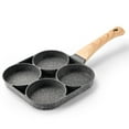 thumbnail image 1 of Oubit Cookware Kitchen Tool,4 Cups Pancake Pan Pancake Maker Egg Ham Pan Achieve More, 1 of 9