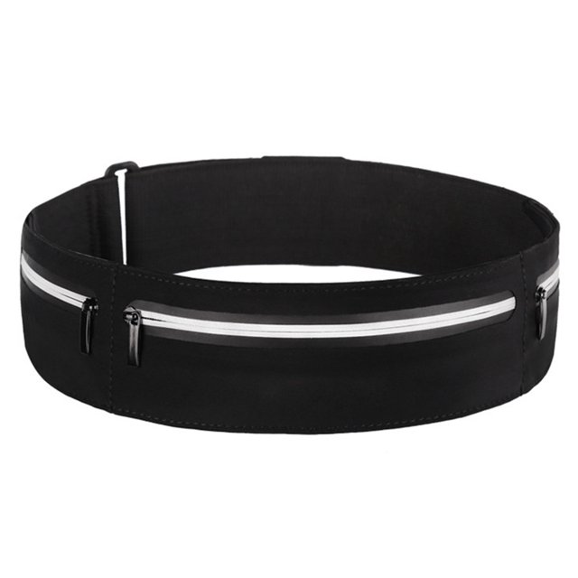 Hugtrwg Riñonera Al Aire Libre Con 3 Bolsillos para Correr Deporte Al Aire Libre Con Manos Libres (XL)