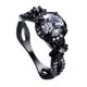 thumbnail image 1 of Sonducket Anillo de cobre a la moda para mujer, joyería personalizada, anillos delicados de piedra, accesorios decorativos para vestir, fiesta de Ropa, zapatos y accesorios Miscelánea Blanco Sonducket AP014450-08, 1 of 6