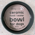 thumbnail image 3 of Dexypaws: Ceramic Dog Bowl: Black - 50oz - Stylish & Functional Pet Feeding Dish, Food & Water, Dishwasher Safe, Safe & Non-Toxic, Non-Tip Design, 3 of 8