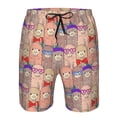 thumbnail image 4 of QEKEE dwsignname Mens Casual Shorts - Drawstring Summer Beach Stretch Sports Shorts, 4 of 9