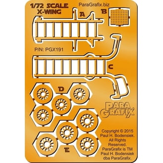 1/43 DeAgostini Millennium Falcon Corridors Photo-Etch & Decal Set