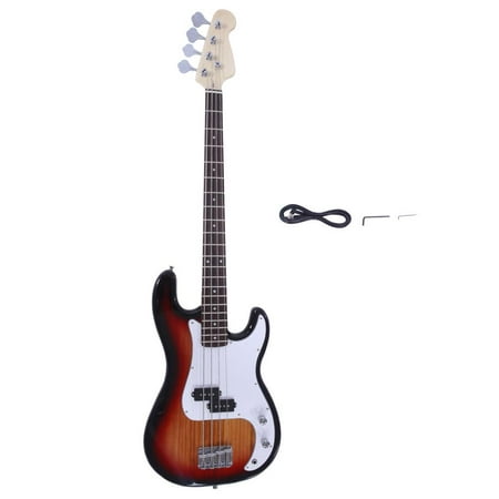 Ktaxon Electric Bass Guitar Burning Fire Style Guitar for Adult,Musical Instruments for Guitar (Best Yamaha Bass Guitar)