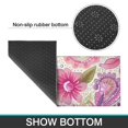 thumbnail image 6 of Pioneer Flower Floral Print Pattern Kitchen Rugs Sets Of 2,Anti Fatigue Kitchen Mat Rugs Non Slip Washable,Decorative Kitchen Floor Mats for Kitchen,Sink,Laundry,17"x30"+17"x47", 6 of 7