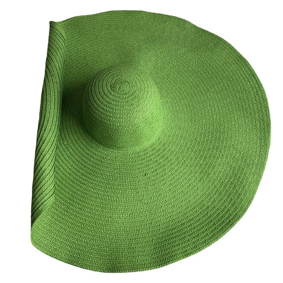 ZUARFY Holiday Summer Empty Top Hat Outdoor Beach Oversized Straw Hat Sunscreen Sun Visor Hat Must Have Item for Women Girl