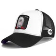 thumbnail image 1 of Nuevo Anime dibujos animados todos los estilos gorra de béisbol de algodón Snapback hombres mujeres Hip Hop papá gorro de camionero de punto Dropshipping hola suerte  unisex, 1 of 2
