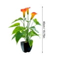 thumbnail image 2 of Fleurs pour la Maison Bonsaï Orange Réalistes pour Scènes Polyvalentes et Intérieurs Modernes, 2 of 6