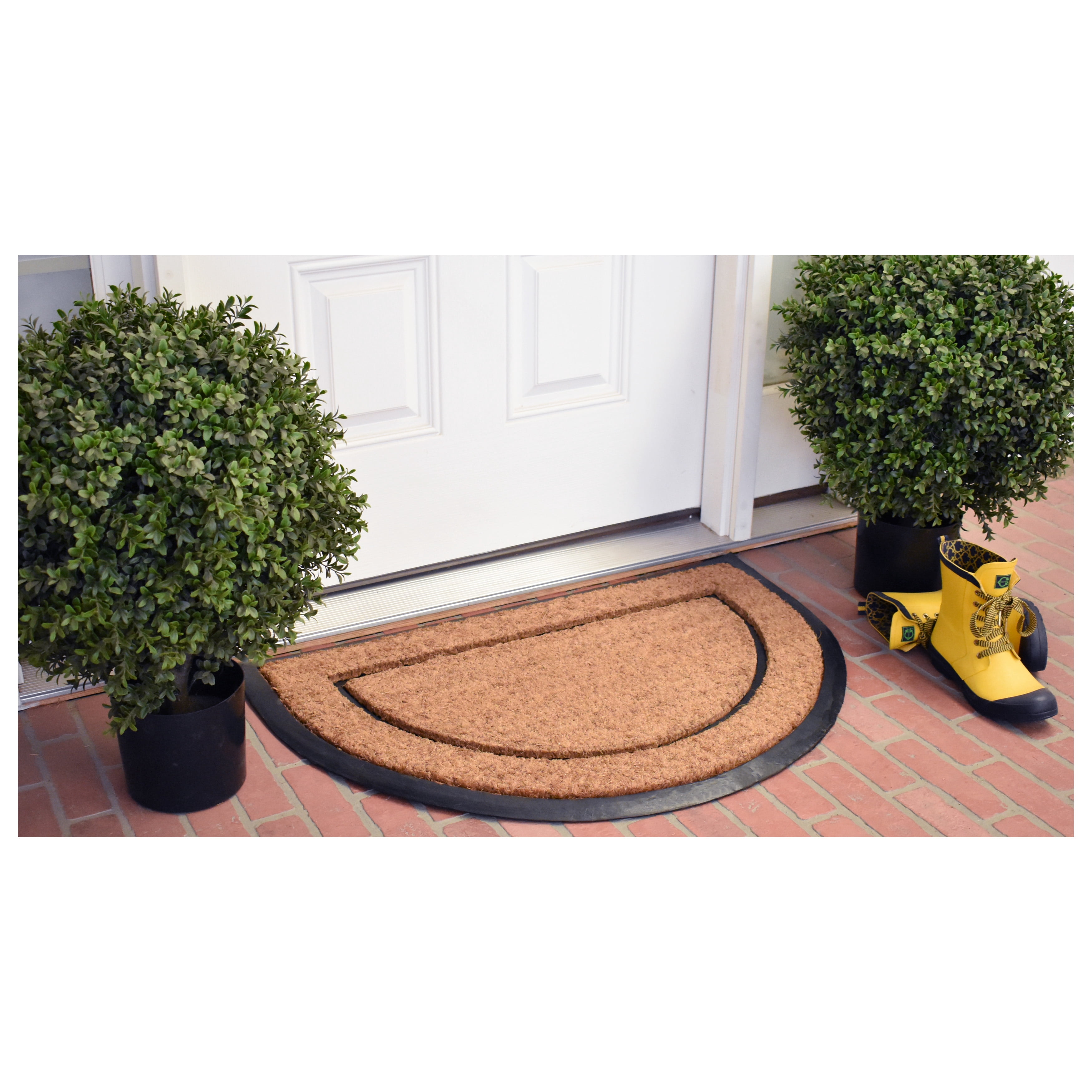 Calloway Mills The General Half-Circle Door Mat 2' x 3'