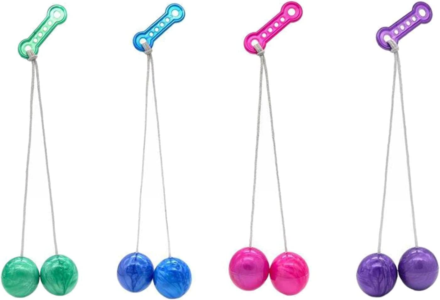 12pcs Clacker Ball Set Assorted Clacker Balls on a String, Swinging