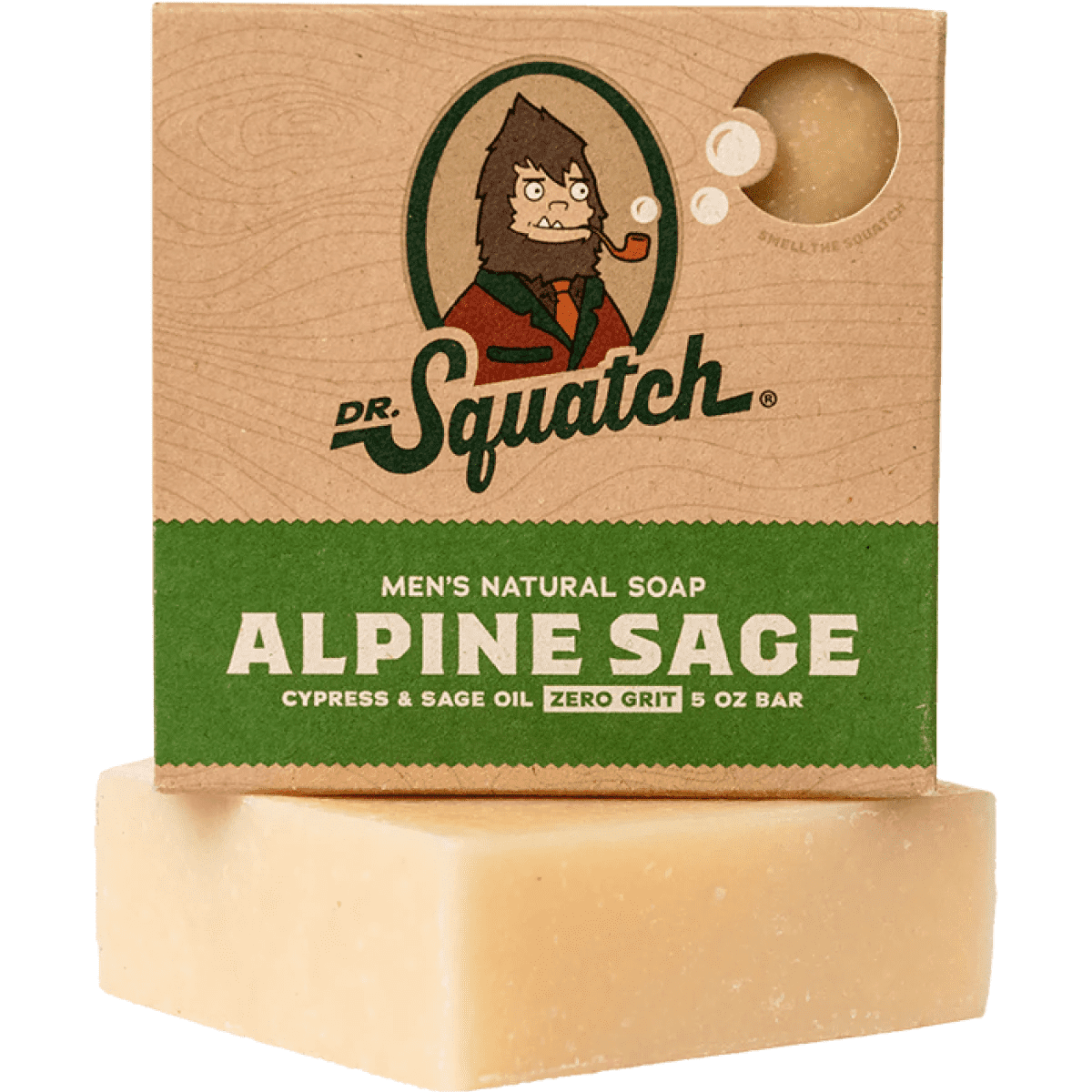 Dr. Squatch Alpine Sage Men's Natural Bar Soap 5oz Lot Of 5 Bars New Sealed
