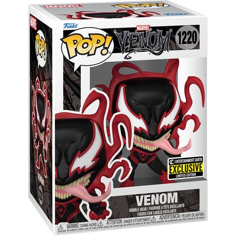Venom Carnage Spiderman Miles Morales Pop Figure #1220, Not Mint