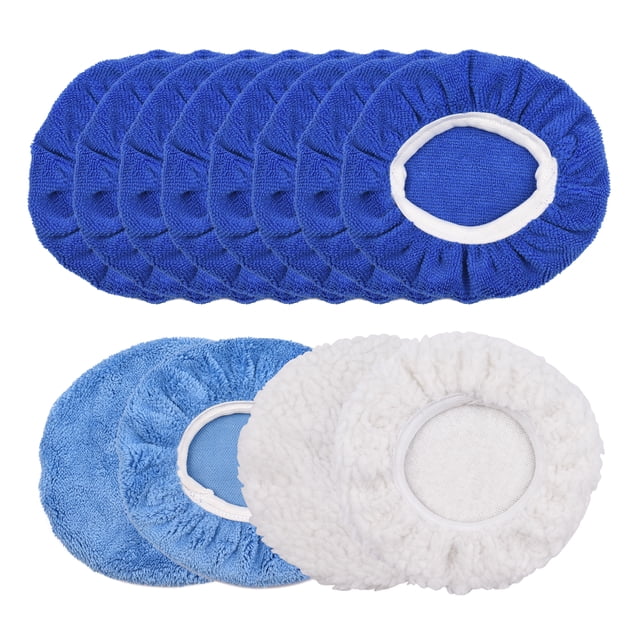 Yuclam 12 unids/set almohadillas para pulir el capó del coche almohadilla amortiguadora de 5-6 pulgadas