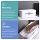 thumbnail image 3 of Caja organizadora de cables con tapa, caja organizadora de cables grande para montaje en pared, caja organizadora de cables, soporte para cables de escritorio, 3 of 6