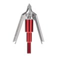 thumbnail image 4 of ROCKET BROADHEADS AR100MS ROCKET BROADHEAD Chercheur de Viande 100GR 3 Lames 2 Coupes 3PK, 4 of 7