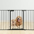 thumbnail image 6 of IMAGE Dog Pet Playpens Pets Playard, Install-free 122-Inch 5 Panels Indoor & Outdoor Pet Exercise Play Pen Large Puppy Fireplaces Fence, 6 of 8