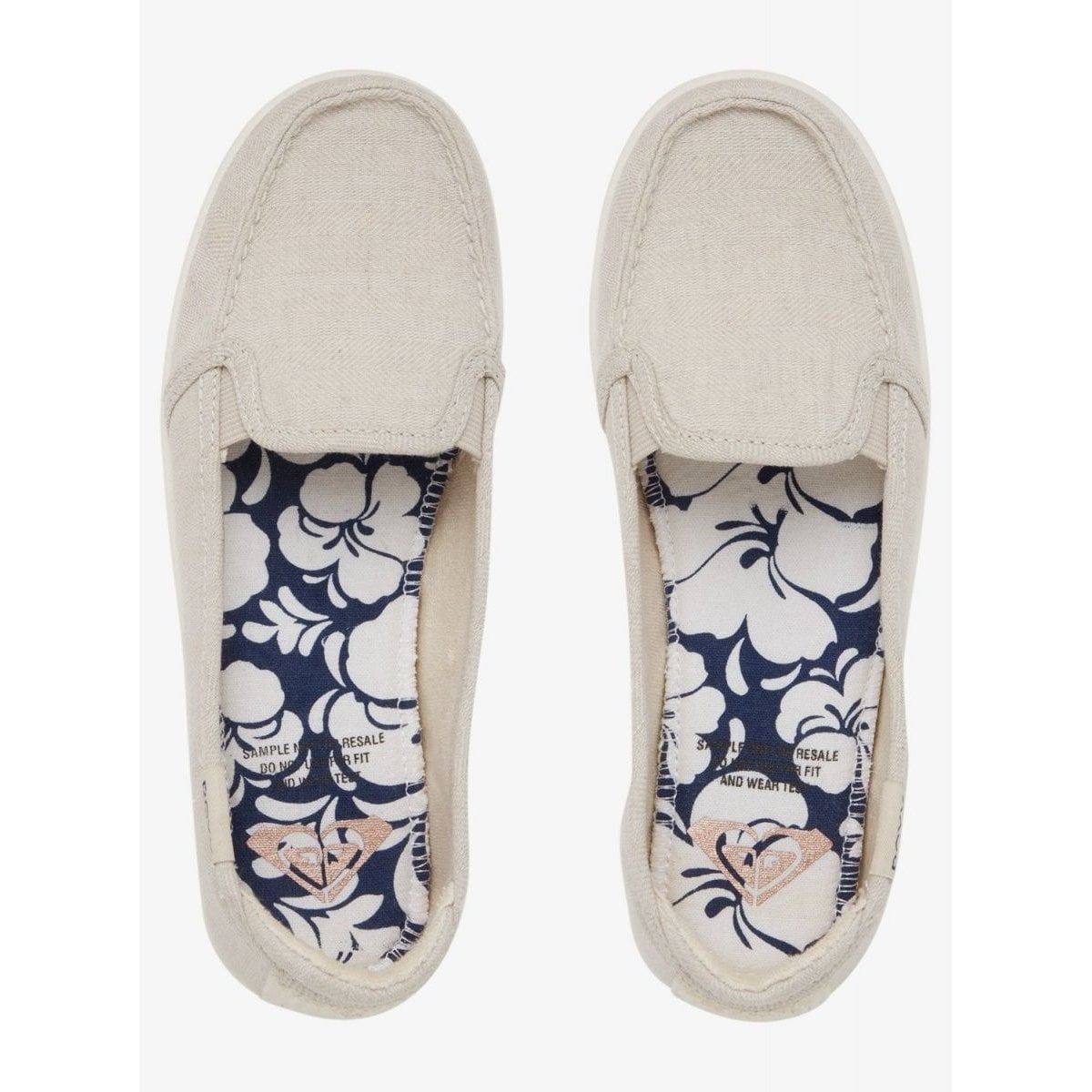 Roxy Women s Minnow Slip on Sneaker Shoe Oatmeal Walmart