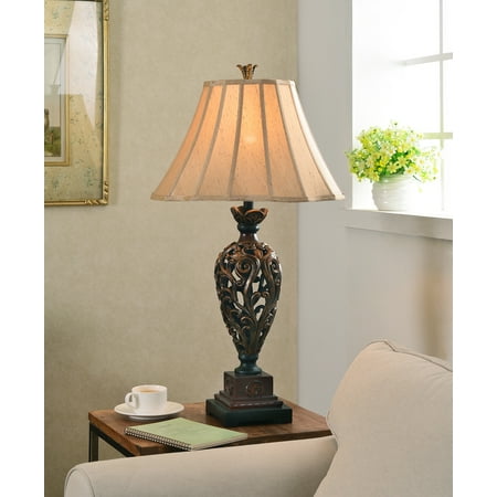 Kenroy Home 20180gr Iron Lace Table Lamp Kenroy Home 20180gr Iron Lace Table Lamp