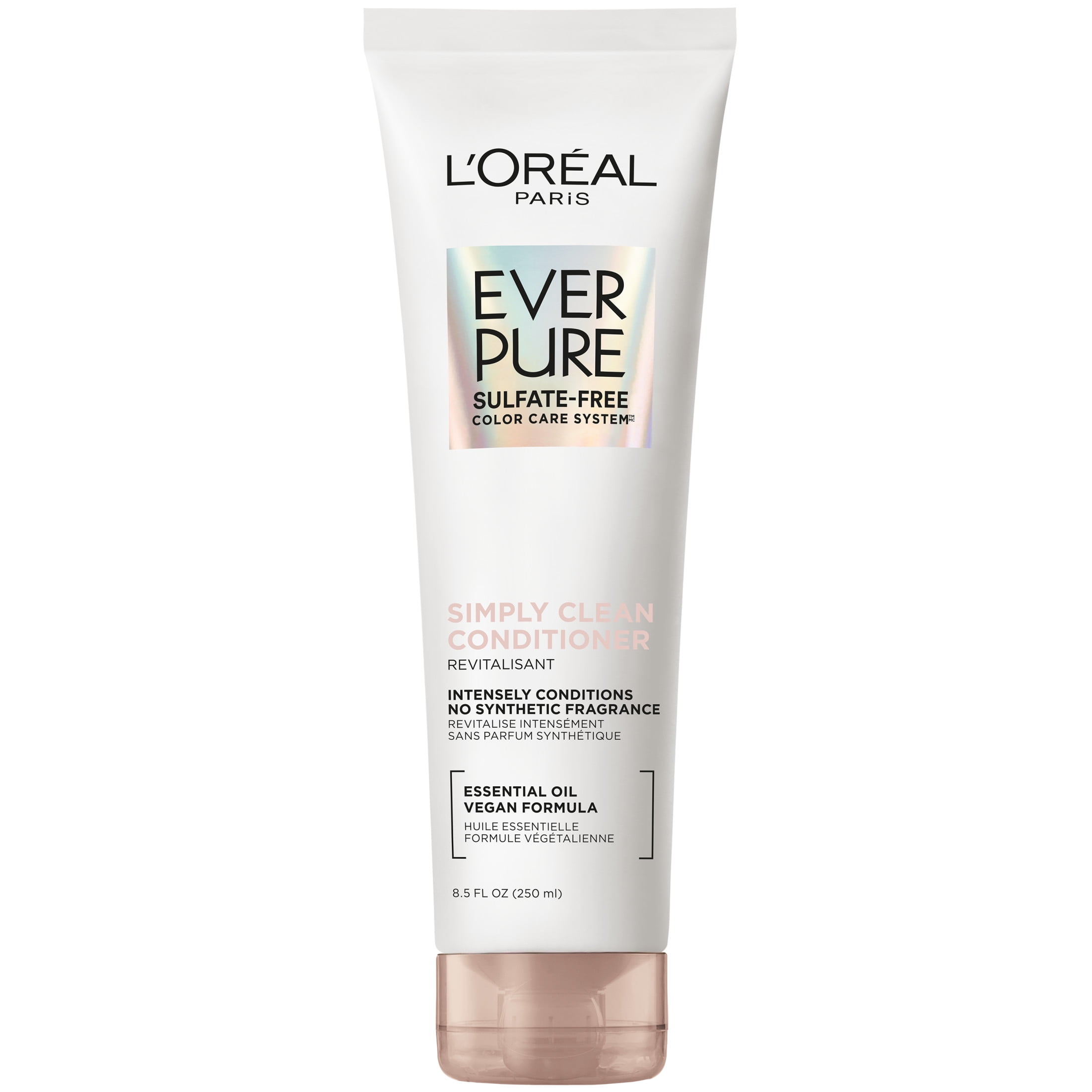 (3 pack) L'Oreal Paris EverPure Simply Clean Squeeze Conditioner, Color Protection, 8.5 OZ