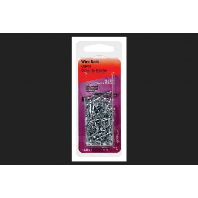 Nails Hillman No 16, 12,5 cm, acero galvanizado liso