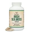 thumbnail image 4 of Irish Sea Moss Capsules, Ultra High Purity Potent Extract (180 Count, 1,200mg per Serving) (from Wildcrafted and Raw Chondrus Crispus) by Double Wood Supplements, 4 of 4