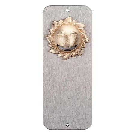 

Sun Smiley Corkscrew Stable Stainless Steel Bottle Opener Exquisite Creative Opener Sturdy Fridge Magnet Beer Bottle Opener with Sun Pattern for Beer Kitchen Home