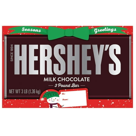 Hersheys Milk Chocolate Bar, 48 Oz