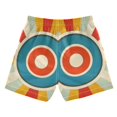 thumbnail image 7 of FORMRS Boys Swim Trunks Quick Dry Mesh Liner Boardshorts Sizes XS-XL, Colorful Circles, 7 of 7