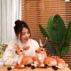 thumbnail image 3 of 35CM Precioso animal de simulación Sika ciervo peluche juguete suave almohada ciervo muñeca Kawaii jirafa cumpleaños regalo de Navidad, 3 of 5